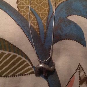 🌈Thai Silver Elephant Necklace(Karen Hill Tribe)